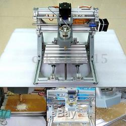 3 Axis DIY CNC Router Machine + 500mW Laser Engraving PCB Milling Wood Carving