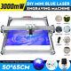 3000mw 65x50cm Laser Engraving Machine Tool Kit Diy Cutting Engraver Desktop Usa