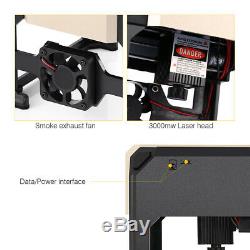 3000mW Desktop Laser Engraving Machine DIY Marking Printer Engraver Cutter USB