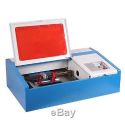 300x200mm 12 x8 40W USB Laser Engraving Cutting Machine Engraver & Cutter