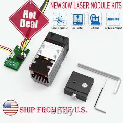 30W Laser Module head FOR Laser engraving machine Engraver cutter CNC router USA