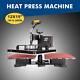 30x38cm 12x15 Swing Away Sublimation Transfer Heat Press Machine For T-shirt