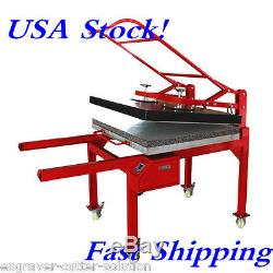 31x39 (80x100cm) Large Format T-shirt Sublimation Heat Press Machine -US Stock