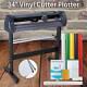 34 Vinyl Cutter / Plotter Sign Cutting Machine W. Software+3 Blades&lcd Screen
