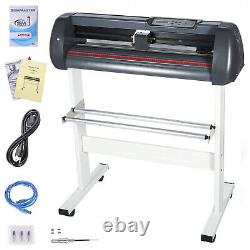 34in Vinyl Cutter Machine Cutting Laser Plotter Optical Sensor USB