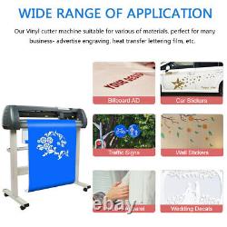 34in Vinyl Cutter Machine Cutting Laser Plotter Optical Sensor USB