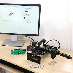 3500mW Desktop Laser Engraving Machine DIY Logo Marking Printer USB Engraver US