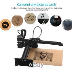 3500mw Desktop Laser Engraver Portable Engraving Carving Machine DIY Logo Mark