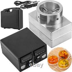 3X5 Rosin Press Plate Kit Singler Layer Controller Dual Pid With Heating Rod