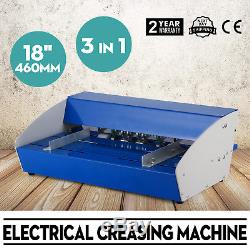 3in1 18 Electric creasing Machine Paper Creasers Cutters creasers folders