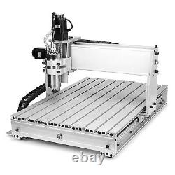 4 AXIS MACH3 6040Z CNC Router Engraver Drill Milling Machine Wood Art 1.5KW VDF