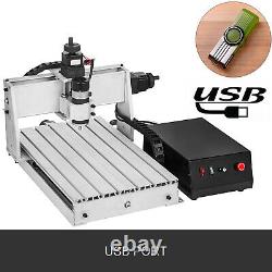 4 Axis 3040 CNC Router Engraver USB 500W 3D Milling Drilling Cutter Machine US
