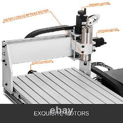 4 Axis CNC Router 6040 Machine 4 Rotating Axis Milling 1605 Ball Screw US Stock