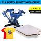 4 Color 1 Station Silk Screen Printing Machine Press Equipment T-shirt Diy