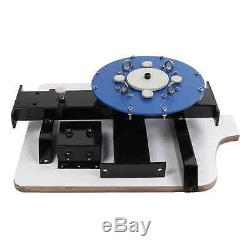 4 Color 1 Station Silk Screen Printing Machine Print Printer Wood Carousel Wood