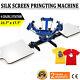 4 Color 2 Station Silk Screen Printing Machine Press Equipment T-shirt New
