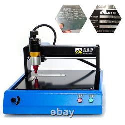 400W Electric Metal Marking Engraving Machine for Steel Plate Dog Tag Nameplate