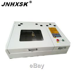 4040 50W CO2 laser engraver cutting machine desktop Acrylic glass cnc 400400mm