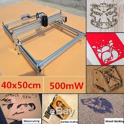 4050cm Area Mini Laser Engraving Cutting Machine Printer Kit Desktop 500mW