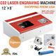 40w 12''x8'' Usb Co2 Laser Engraver Cutter Engraving Cutting Machine Red