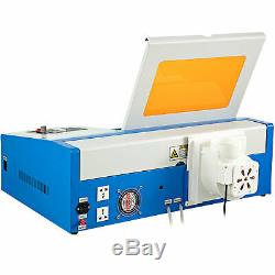 40W CO2 Laser Engraving Cutting Machine Engraver Cutter 300200mm USB Port DIY