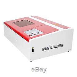 40W CO2 Laser Engraving Machine 12x 8 Engraver Cutter with USB Port