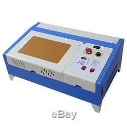 40W CO2 USB Laser Engraving Cutting Machine Woodworking Crafts Engraver Cutter