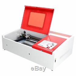 40W High Precision DC-KIII CO2 Laser Cutting Engraving Engraver Machine USB
