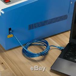 40W Laser Printer CO2 USB DIY Laser Engraver Cutter Engraving Cutting Machine