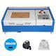 40w Usb Co2 Laser Engraving Cutting Machine Engraver Cutter With 4 Wheels