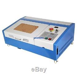 40W USB CO2 Laser Engraving Cutting Machine Engraver Cutter withCorelDraw Software