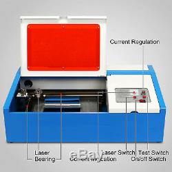 40W USB DIY Laser Engraving Machine Cutting Printer CO2 Laser Engraver Cutter