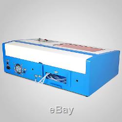 40w Co2 Laser Engraver Engraving Cutter Carving Printing Cutting Machine