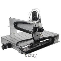 4Axis 6040T CNC Router Engraver USB Engraving Drilling Milling Machine 3D Cutter