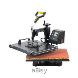 5 in 1 12 X 15 T Shirt Heat Press Machine for Mug Hat Plate Cap Mouse Pad