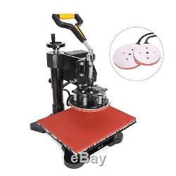 5 in 1 12 x 10 T Shirt Heat Press Machine for Mug Hat Plate Cap Mouse Pad