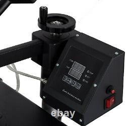 5 in 1 Digital Heat Press Machine Sublimation For T-Shirt/Mug/Plate Hat Printer
