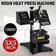 5 X 5 Dual Lcd Rosin Heat Press Machine Sublimation Heating Elements Swing