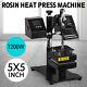 5 X 5 Rosin Heat Press Machine Dual Heating Elements Swing Away Manual