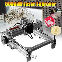 500MW DIY Mini Adjustable Laser Engraving Cutting Machine Desktop Printer Kit