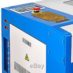 50W 110V CO2 Laser Engraving Cutting Machine Engraver Cutter 300500mm w. Rotary