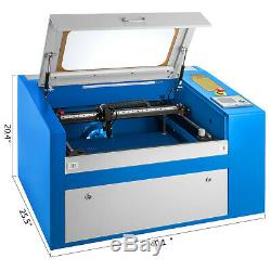 50W 2012 CO2 Laser Engraver Cutter Engraving Machine With Auxiliary Rotary 110V