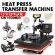 5in1 Combo T-shirt Heat Press Transfer Machine Sublimation Swing Away 15x15