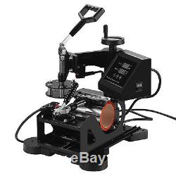 5in1-12X15 Digital Heat Press Machine Sublimation Transfer Print Shirt Mug Hat