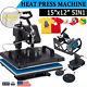 5in1 Digital 15x12 Transfer Heat Press Machine Sublimation T-shirt Diy 110v