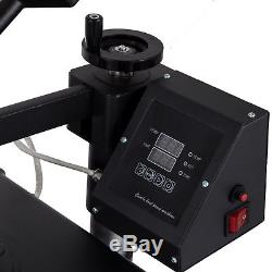 5in1 Digital 15X12 Transfer Heat Press Machine Sublimation T-Shirt DIY 110V