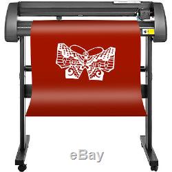 5in1 Heat Press 15x15 Vinyl Cutter Plotter 28 Printer Sticker Print WithTable