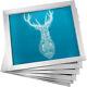 6 Pack 20x24 Aluminum Frame Silk Screen Printing Screens With 160 Mesh