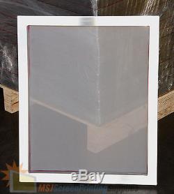 6 Pack 20x24 Aluminum Frame Size 110 White Mesh Silk Screen Printing Screens