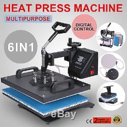 6 in 1 Multifunctional Sublimation Heat Press Machine Desktop Baseball Hat Press